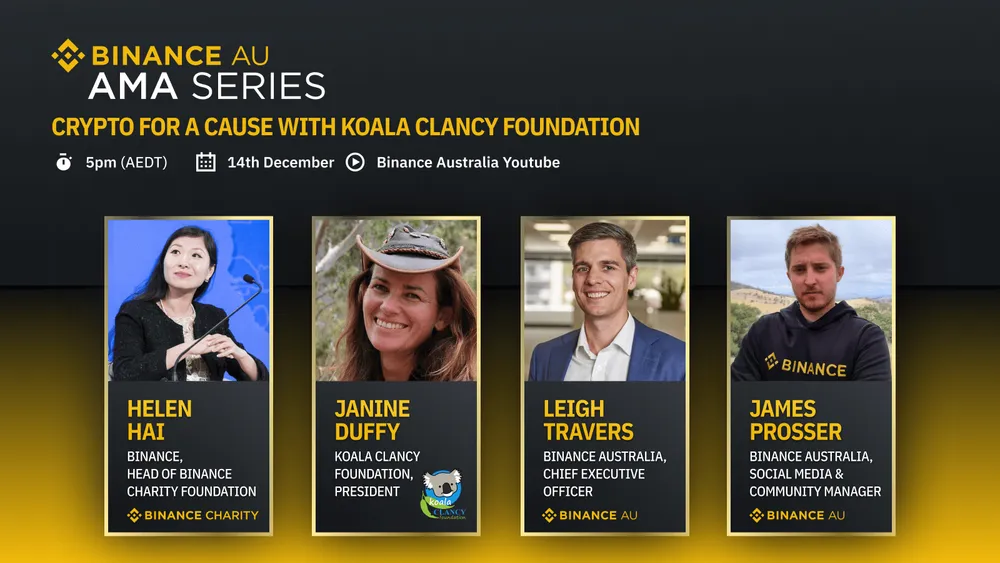 Koala Clancy x Binance Charity